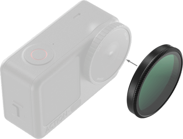 SmallRig 5896 filtrų rinkinys, skirtas DJI Osmo Action 6