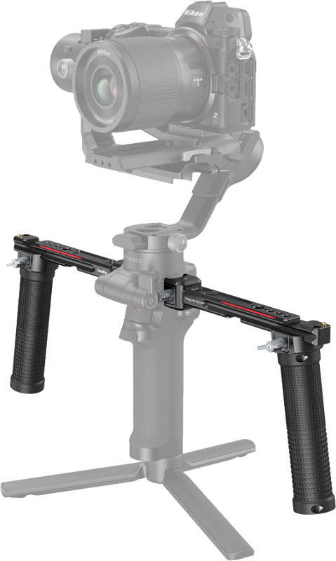 "SmallRig 3027" dviguba rankena, skirta "Ronin RS2/RSC2