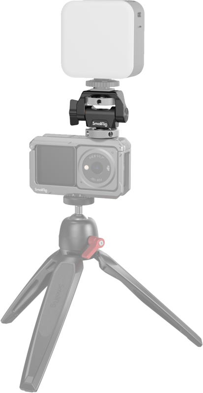 "SmallRig 2905" pasukamas ir pakreipiamas reguliuojamas monitoriaus laikiklis "Cold Shoe-Mount