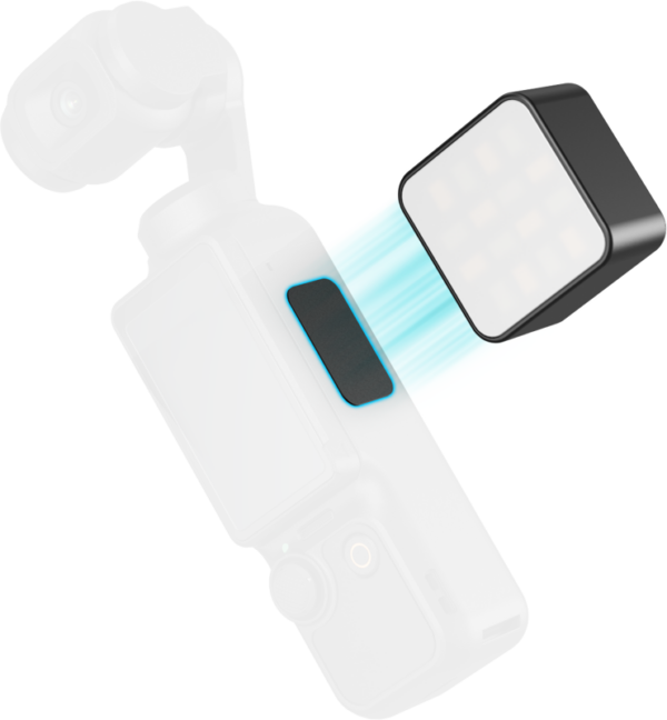 "SmallRig 5446" užpildymo šviesa veiksmo kameroms