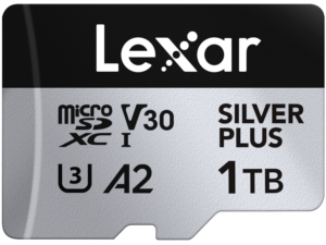 "microSDXC Professional Lexar SILVER Plus UHS-I/U3/A2/4K R205/W150 (V30) 1TB 1TB