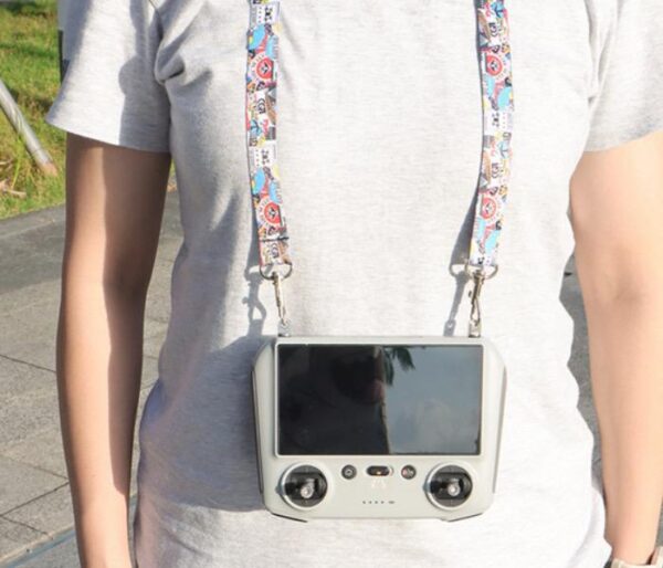 84640 Graffiti kaklo dirželis su varžtais, skirtas DJI RC 2 / RC Pro