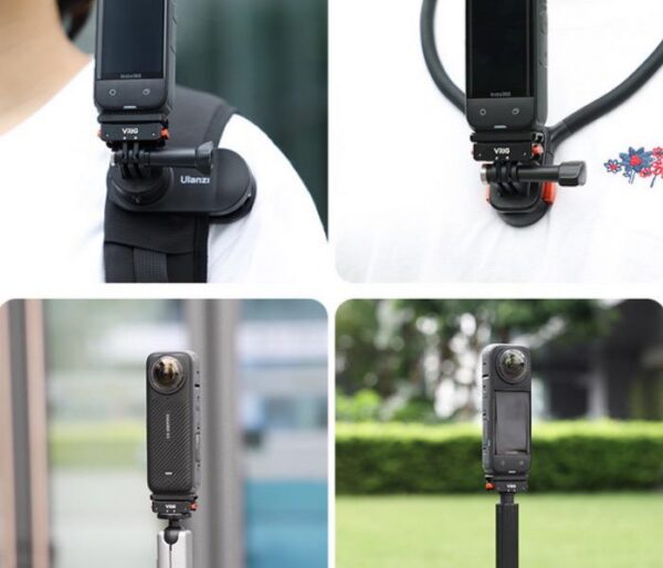 84682 Universalus CNC magnetinis greito nuėmimo laikiklis, skirtas "Insta360 Ace Pro" / X4 / "GoPro