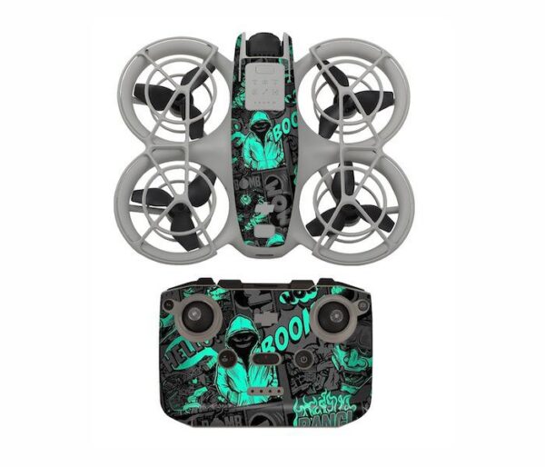 87045 PVC lipdukas, skirtas DJI NEO ir DJI RC-N3 (1 tipo)