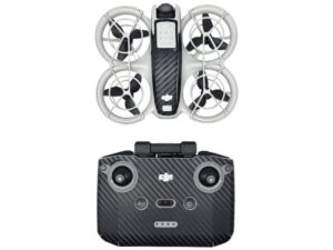 Anglies pluošto stiliaus lipdukas DJI NEO Spalva: juoda