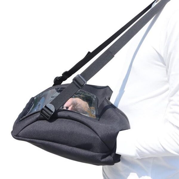 Universali šilta rankų apsauga su kaklo dirželiu