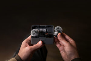 DJI Mic 3 (2 TX + 1 RX + įkrovimo dėklas)