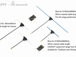 T tipo antena-2.4G|80mm