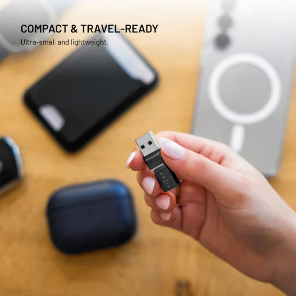 FIXED Duomenų blokatorius 2in1, juodas