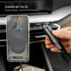 FIXED dvigubas USB-C automobilinis įkroviklis, 65 W, PD 3.0, juodas