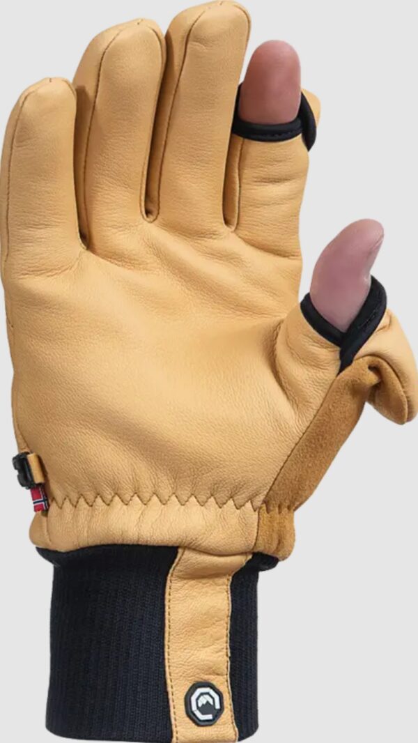 "Vallerret Hatchet" odinė fotografijos pirštinė Natural L