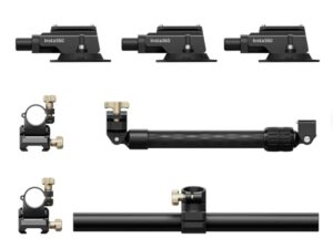 "Insta360" trigubas automobilinis laikiklis su vakuuminiu tvirtinimu