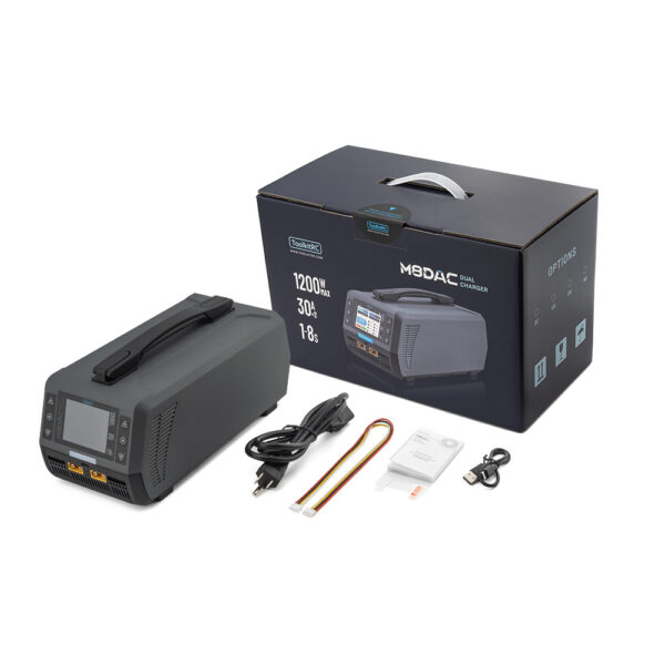 ToolkitRC M8DAC 1-8S 1200W LI-Po įkroviklis