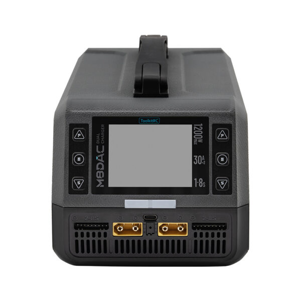 ToolkitRC M8DAC 1-8S 1200W LI-Po įkroviklis