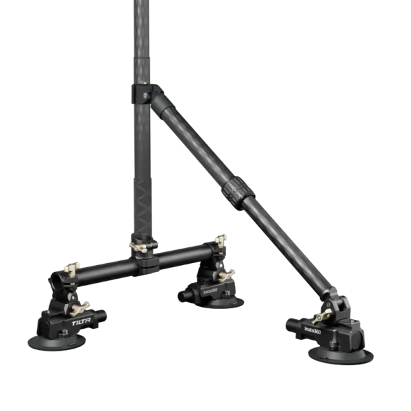 "Insta360" trijų siurbtukų automobilinis laikiklis