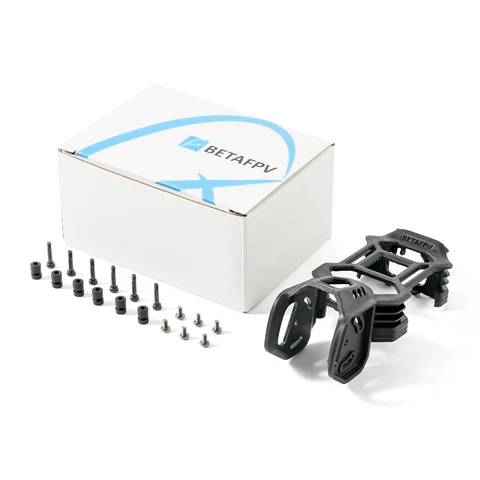 "Pavo20 Pro" bešepetėlinis "Whoop" rėmas | "O4 Pro" laikiklis | Juoda