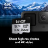 "Lexar microSDXC Silver Plus 1066x UHS-I/U3/A2/4K R205/W150 (V30)" 256GB