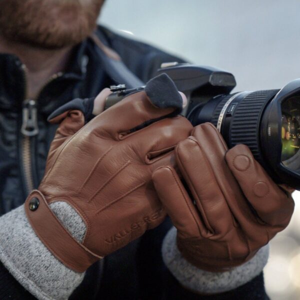 Vallerret Urbex fotografijos pirštinės Brown XL