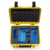 BW lauko dėklai 4000 tipo, skirti DJI Air 2S + Mavic Air 2 Fly More Combo (įkrovimo dėkle), geltonos spalvos