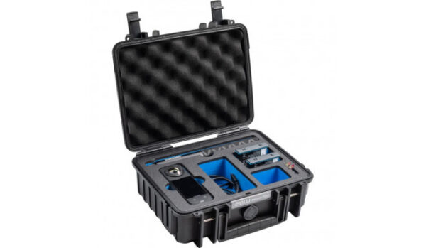 BW 1000 tipo lauko dėklas, skirtas "Insta360 X4", juodas