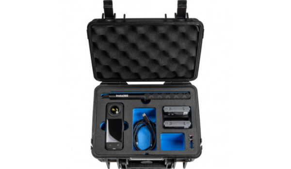 BW 1000 tipo lauko dėklas, skirtas "Insta360 X4", juodas