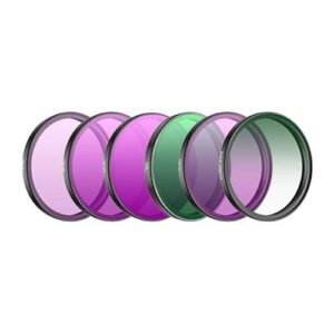 Sunnylife 6pcs Mixture CPL+ND8+ND16+ND32+ND 64+1/4