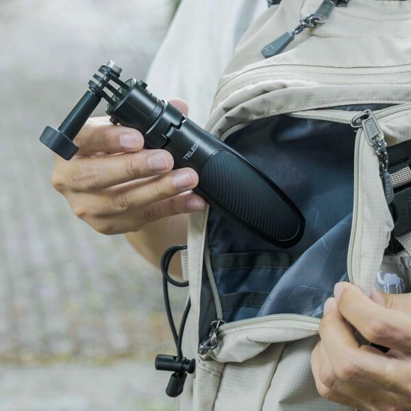 Telesin Mini tripod selfie stick with quick release adapter