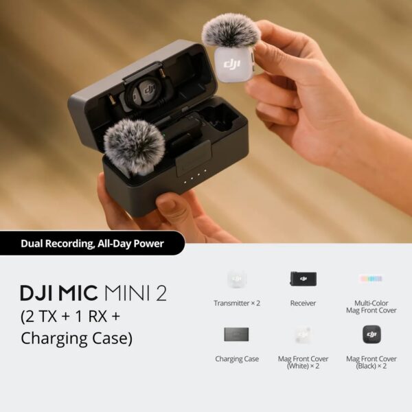 DJI Mic Mini 2 (2TX + 1RX + CASE)