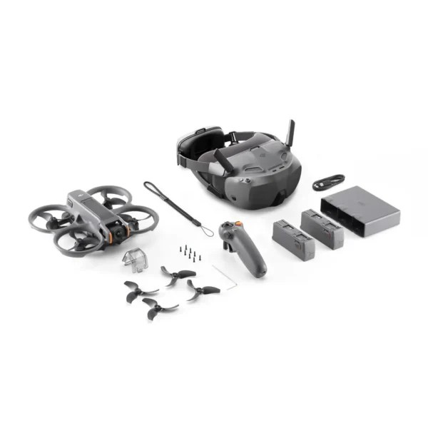DJI Avata 2 Fly Smart Combo (trys baterijos)