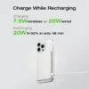 "EcoFlow RAPID Mag Power Bank" (5000 mAh, 7,5 W, magnetinis įkrovimas)