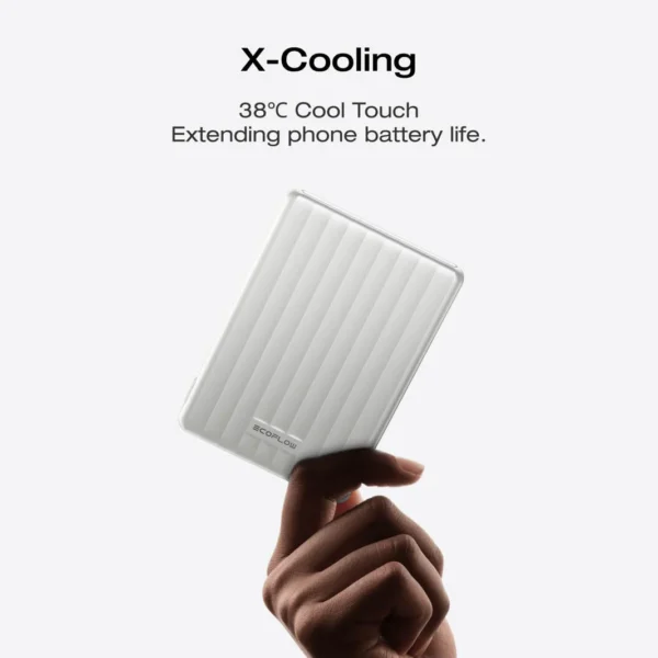 "EcoFlow RAPID Mag Power Bank" (5000 mAh, 7,5 W, magnetinis įkrovimas)