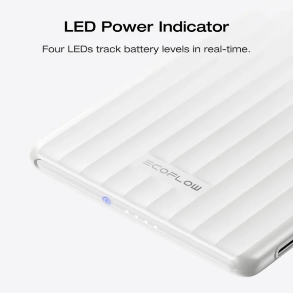 "EcoFlow RAPID Mag Power Bank" (5000 mAh, 7,5 W, magnetinis įkrovimas)