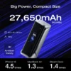 "EcoFlow RAPID Pro X" maitinimo bankas (27 650 mAh, 300 W)