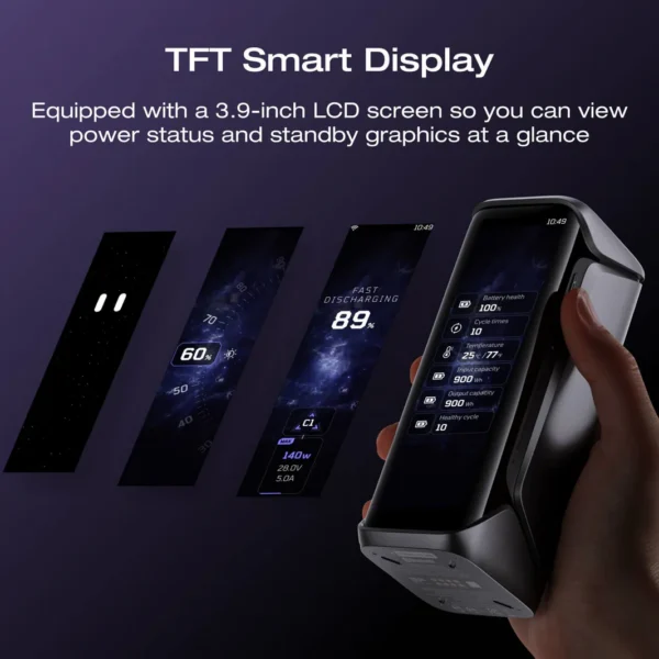 "EcoFlow RAPID Pro X" maitinimo bankas (27 650 mAh, 300 W)