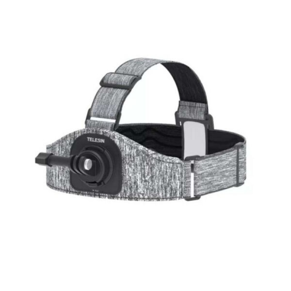 headband-telesin-with-two-sport-camera-mounts-gp-hms-t06 "Telesin" galvos juosta su dviem sporto kameros laikikliais