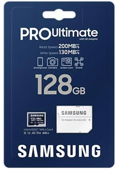 "Samsung MicroSDXC Pro Ultimate" 128 GB