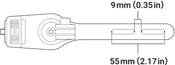 "Insta360" dviračio kompiuterio laikiklis (integruotas vairas)