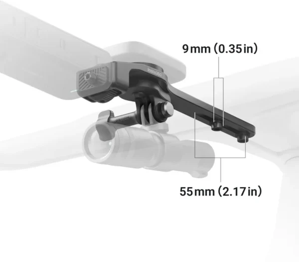 "Insta360" dviračio kompiuterio laikiklis (integruotas vairas)