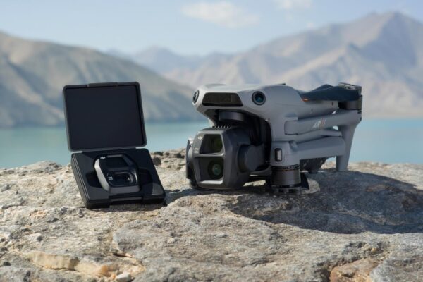 DJI Air 3S plataus kampo objektyvas