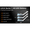 BetaFPV LAVA akumuliatorius 2S 550mah (2 vnt.)