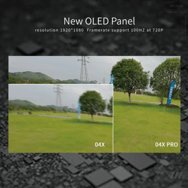 SkyZone 04X Pro FPV akiniai