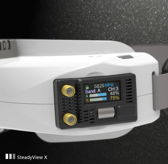 steadyviewx "Skyzone Steadyview X" 5.8G imtuvas su IPS