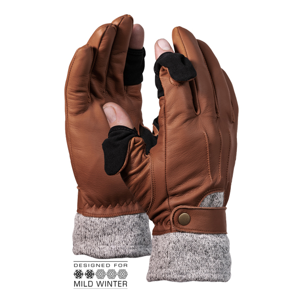 Vallerret Urbex fotografijos pirštinės Brown XL