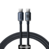 Baseus Crystal Shine 100W Cable USB-C - USB-C 1,2m Black