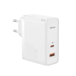 Baseus GaN5 Pro Fast Charger C+U 100W 1m White