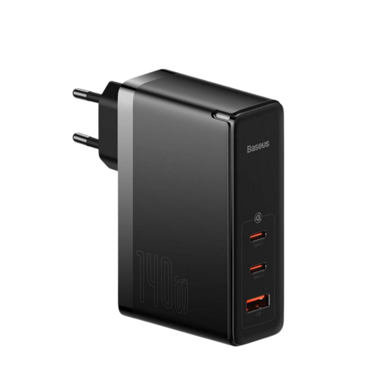 Baseus GaN5 PRO 140W EU PRO Charger 2C+U Black