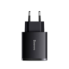 Baseus Compact Quick Charger 2U+C 30W (Black)