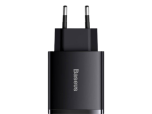 Baseus Compact Quick Charger 2U+C 30W (Black)