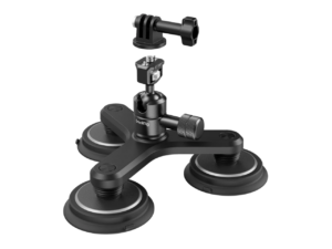 SmallRig 4468 Triple Magnetic Suction Cup Mounting Support Kit for Action Cameras