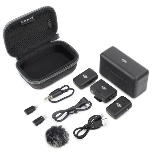 Sunnylife Storage Bag for DJI Mic 2/1 and Accessories